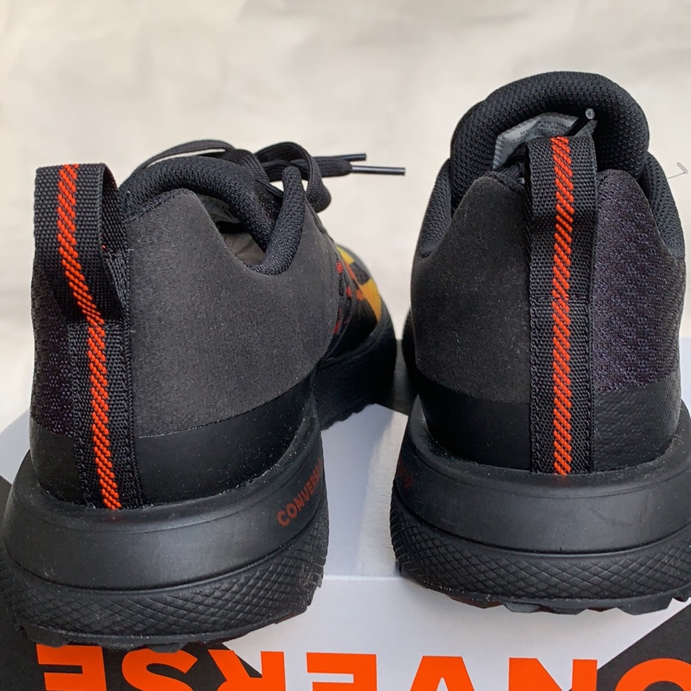 CONVERSE STAR SERIES RN OX BLACK/ENAMEL RED MENS - Picture 11 of 14